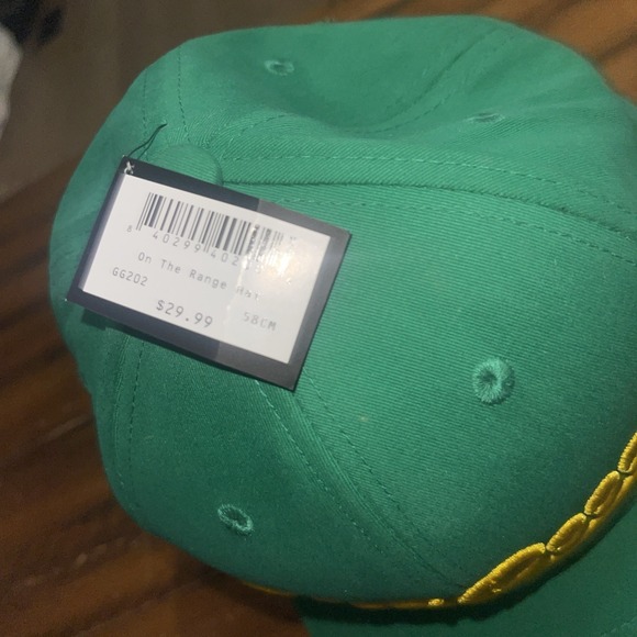 Good Good Golf Green Yellow Rope Hat NWT SnapBack Adjustable Cap Authentic - Picture 6 of 7
